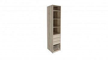 Гардеробная Keep, модуль 50*236*58, набор 3, Дуб новато светлый