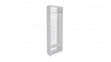 Гардеробная Keep, модуль 75*236*35, набор 1, Белый