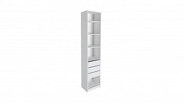 Гардеробная Keep, модуль 50*236*35, набор 3, Белый